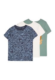 Cotton On Maglietta  crema / navy / blu chiaro / giada