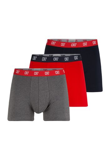 CR7 - Cristiano Ronaldo Boxer  blu scuro / grigio / rosso / bianco