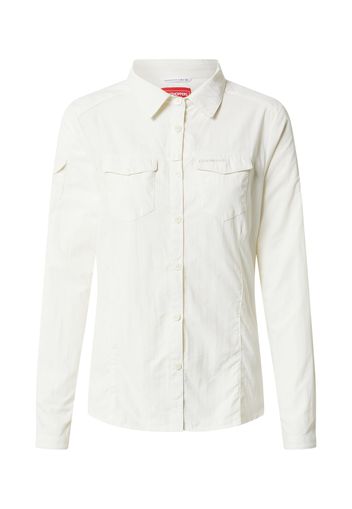 CRAGHOPPERS Camicia funzionale 'NosiLife Adventure II'  bianco lana