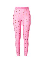 Crās Leggings 'Katecras'  rosa / bianco / rosso / giada