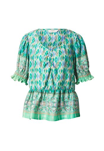 Cream Bluse 'Willow'  verde chiaro / giada / lilla / colori misti