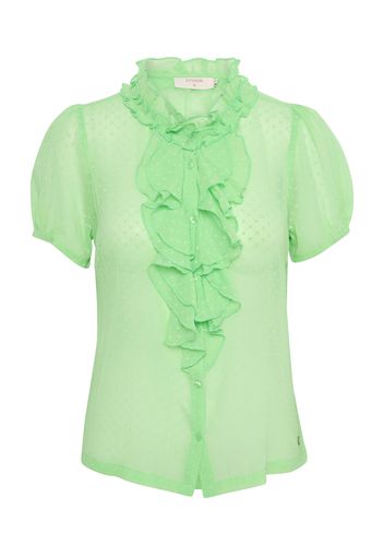 Cream Camicia da donna 'Liba'  verde chiaro