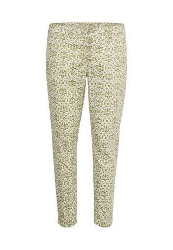 Cream Pantaloni 'Lina'  canna / bianco naturale