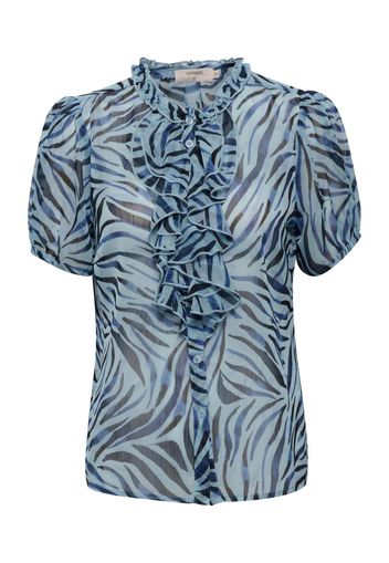 Cream Camicia da donna 'Kinia'  blu / blu chiaro / blu scuro / nero