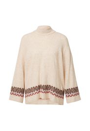 Cream Pullover 'Fairy'  beige sfumato / cioccolato / lavanda / rosso scuro