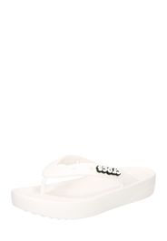 Crocs Infradito  bianco / nero