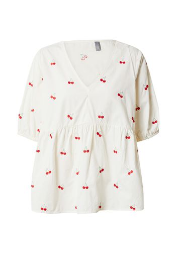 CULTURE Camicia da donna 'Carole'  verde / rosso / bianco naturale