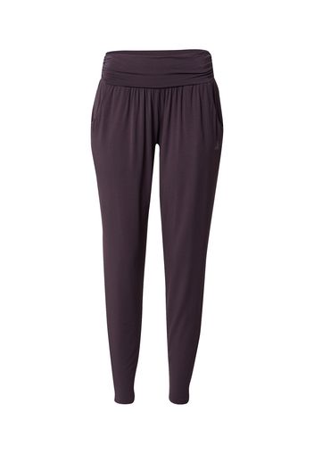 CURARE Yogawear Pantaloni sportivi  melanzana