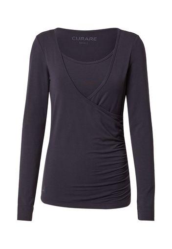 CURARE Yogawear Maglia funzionale 'Flow'  blu notte