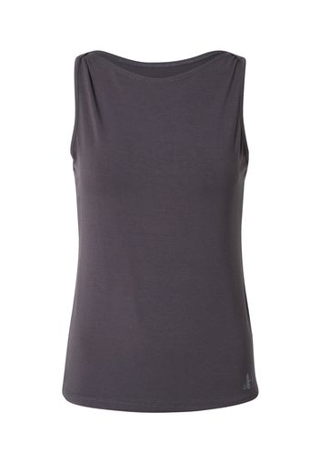 CURARE Yogawear Top sportivo 'Flow'  grigio scuro