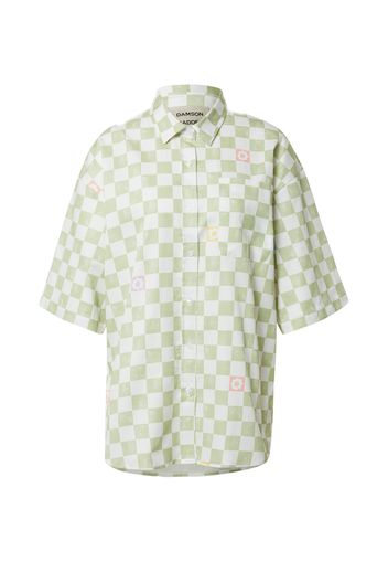 Damson Madder Camicia da donna  verde pastello / bianco / rosa / zafferano / lilla chiaro