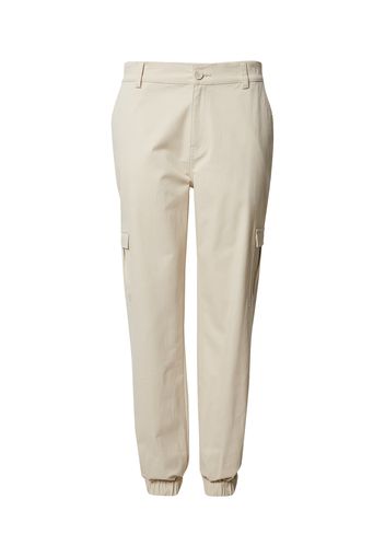 DAN FOX APPAREL Pantaloni cargo 'Damon'  bianco