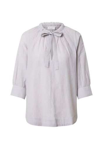 DAY BIRGER ET MIKKELSEN Camicia da donna 'Day Past'  grigio / bianco