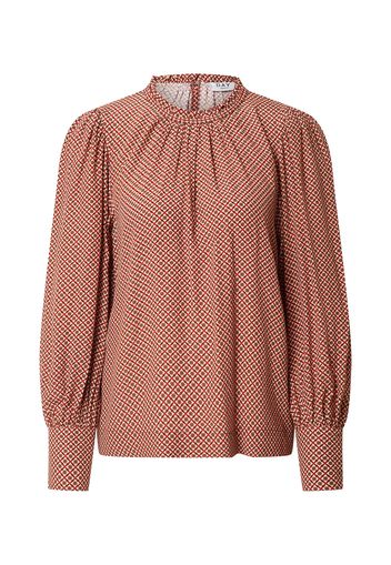 DAY BIRGER ET MIKKELSEN Camicia da donna 'Day Bye'  rosso ruggine / nero / marrone / beige