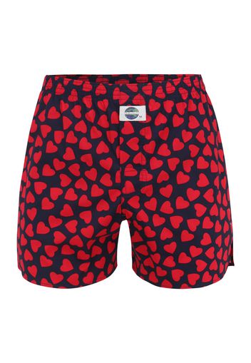 D.E.A.L International Boxer  rosso / blu notte