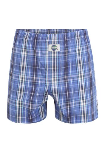 D.E.A.L International Boxer 'Check'  blu / blu scuro / bianco