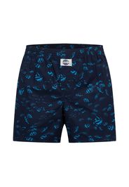 D.E.A.L International Boxer 'Fische'  blu scuro / turchese