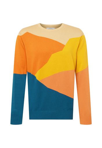 DEDICATED. Pullover 'Mora Cut Mountain'  colori misti