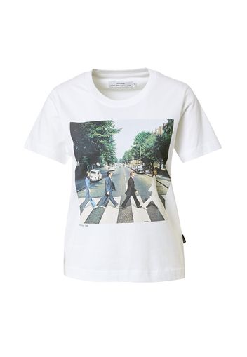 DEDICATED. Maglietta 'Mysen Abbey Road'  bianco / verde erba / nero / crema / azzurro