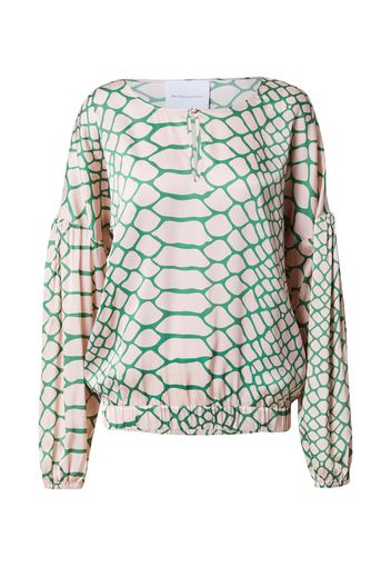 DELICATELOVE Camicia da donna 'BIGGI'  verde erba / rosa pastello