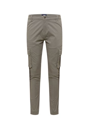 Denim Project Pantaloni cargo  cachi / giallo / grigio scuro