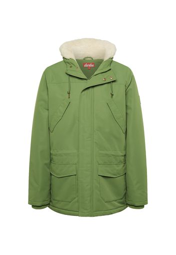 Derbe Parka invernale 'Festholm'  écru / verde chiaro / bianco