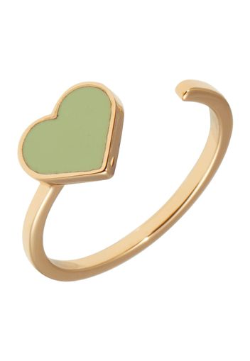 Design Letters Anello  menta / oro