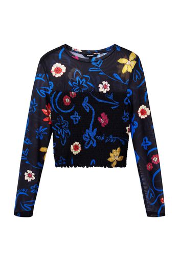 Desigual Maglietta 'SENCE'  blu / pitaya / rosso / nero