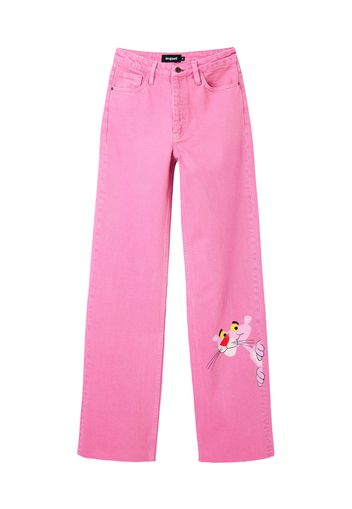 Desigual Jeans 'PINK PANTHER'  giallo / rosa / rosa chiaro / rosso