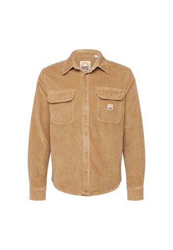 DEUS EX MACHINA Camicia 'Vacay'  marrone / marrone scuro / arancione / bianco