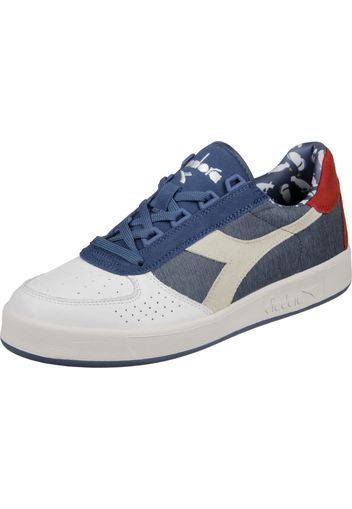 Diadora Sneaker bassa 'B. Elite Baretta'  blu colomba / blu cielo / rosso ruggine / bianco / guscio d'uovo