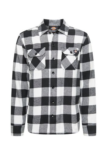 DICKIES Camicia 'Sacramento'  nero / bianco