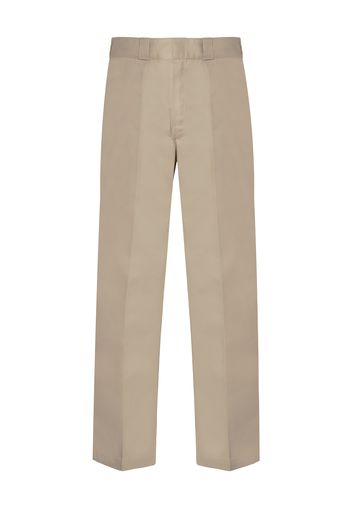 DICKIES Pantaloni con piega frontale  bianco / cachi