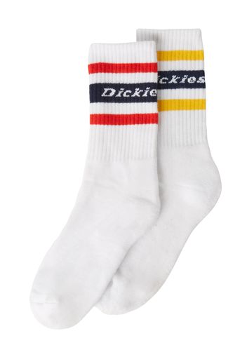 DICKIES Calzino 'GENOLA'  bianco / rosso / giallo