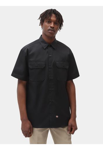 DICKIES Camicia 'Woven'  antracite / nero