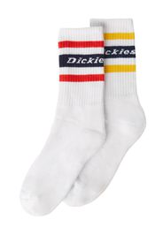 DICKIES Calzino 'GENOLA'  bianco / rosso / giallo