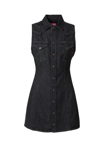 DIESEL Abito camicia 'GLO'  nero denim