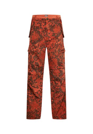 DIESEL Pantaloni cargo 'ATLAN'  cognac / caramello / rosso arancione