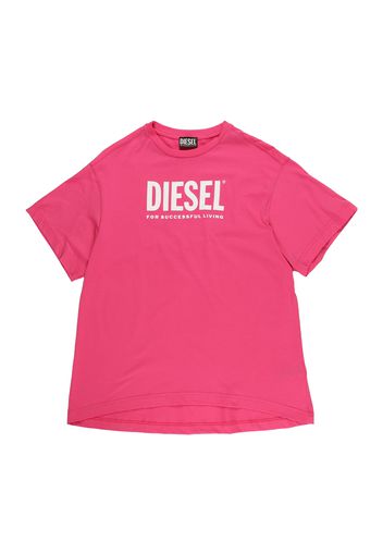 DIESEL Abito 'DEXTRA'  fucsia / bianco