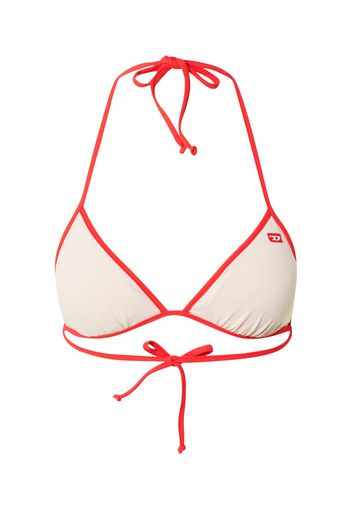 DIESEL Top per bikini  nudo / rosso neon