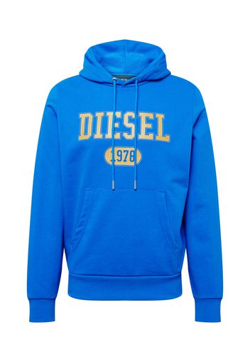 DIESEL Felpa 'GINN'  blu / sabbia