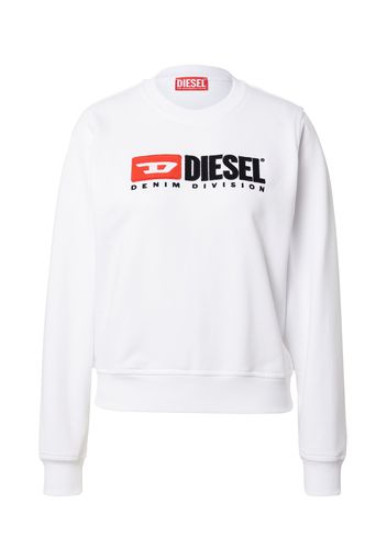 DIESEL Felpa 'REGGY'  bianco / rosso / nero