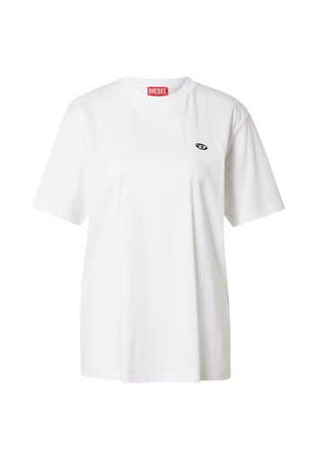 DIESEL Maglia extra large 'DOVAL'  bianco / nero