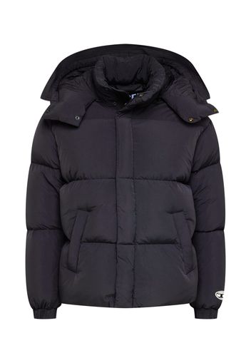 DIESEL Giacca invernale 'ROLF'  nero / bianco