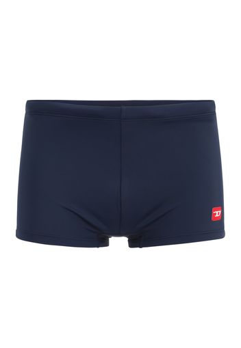 DIESEL Pantaloncini da bagno 'BMBX-HERO'  navy / rosso / bianco