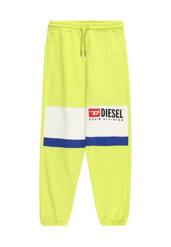 DIESEL Pantaloni 'LPREAPYDIV'  blu / lime / rosso / bianco