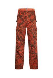 DIESEL Pantaloni cargo 'ATLAN'  cognac / caramello / rosso arancione