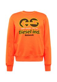 DIESEL Felpa 'GINN'  giallo / arancione scuro / nero / bianco