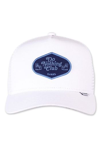 DJINNS Cappello da baseball 'Hft'  blu / bianco