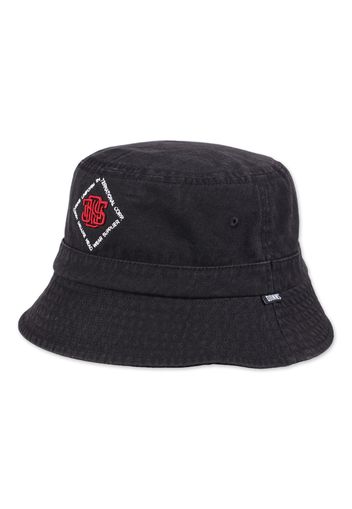 DJINNS Cappello 'New Diamond'  rosso / nero / bianco